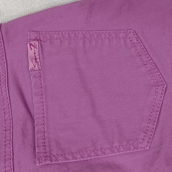 SEVEN7 PASTEL PURPLE SKINNY JEANS WOMEN'S SIZE 6 - Picture 3 of 9